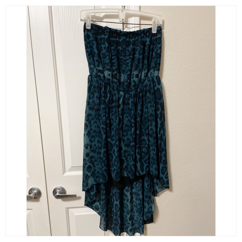 Lani Print Hi-Low Dress